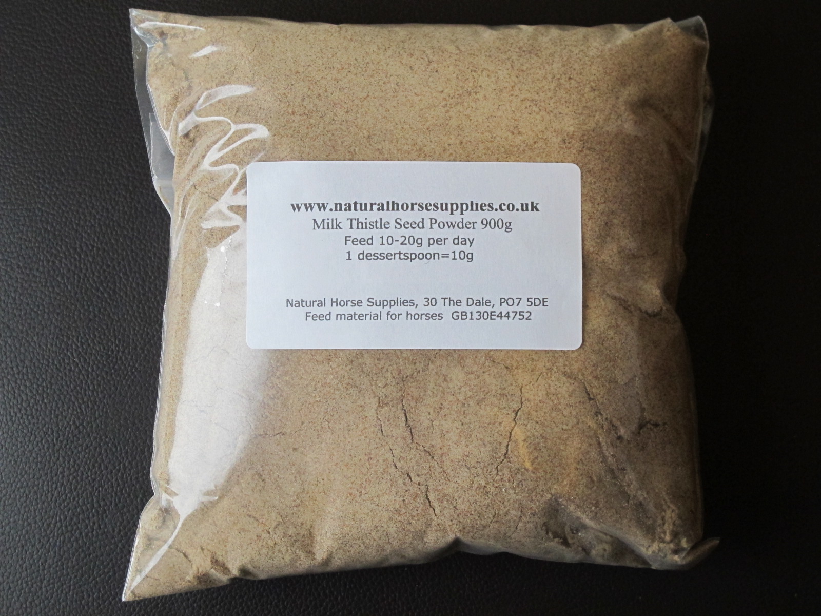 Milk thistle seed powder (organic) 900g  